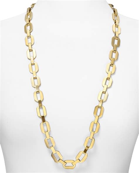 michael kors gold necklace.